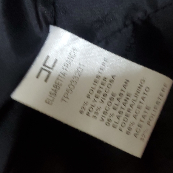 ELIZABETTA FRANCHI BLACK BLAZER SIZE 46 - Picture 11 of 16